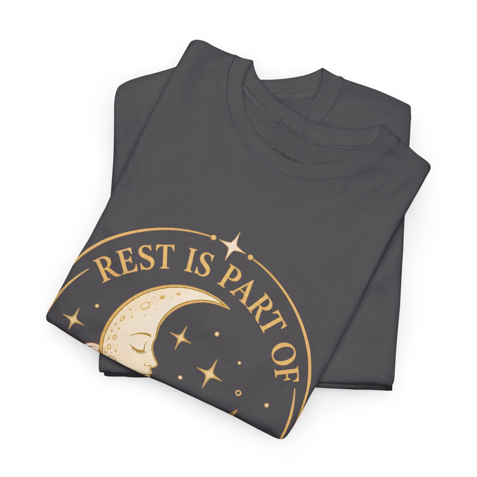 Rest Is Part of the Ritual Tee — Moon & Clouds Relaxation T-Shirt - Image 11