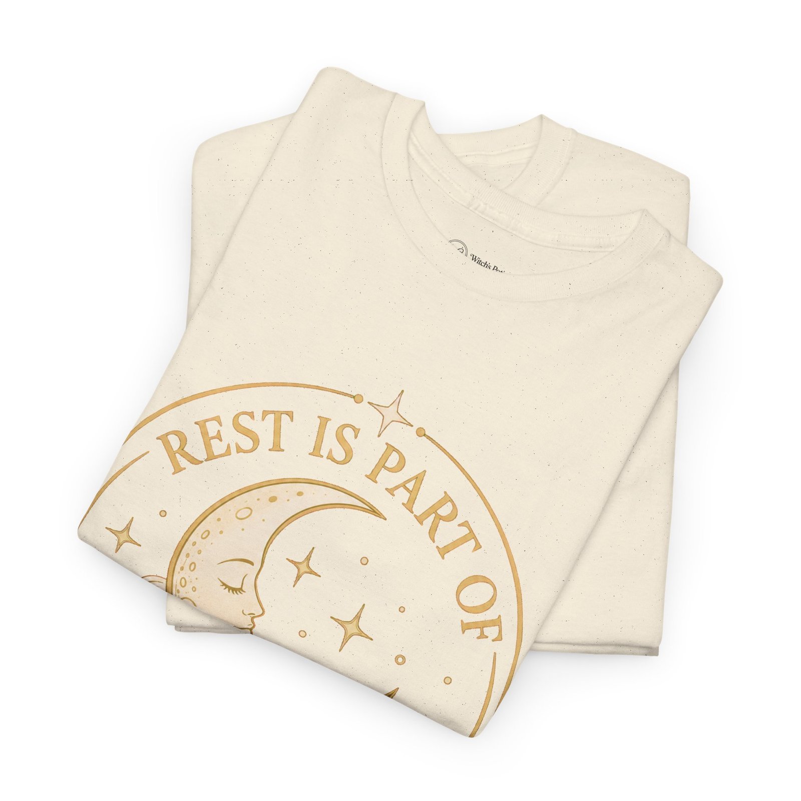 Rest Is Part of the Ritual Tee — Moon & Clouds Relaxation T-Shirt - Image 7