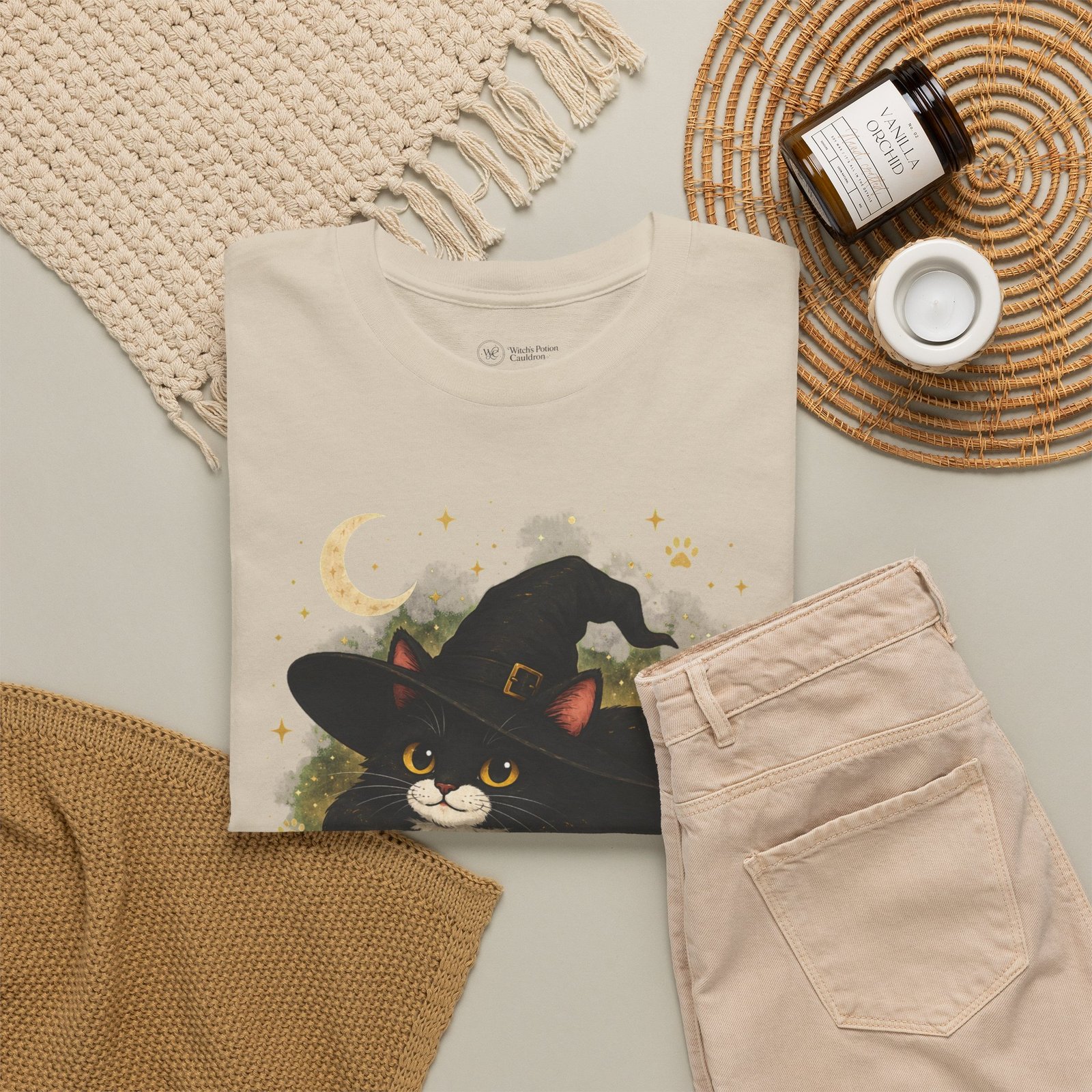 This Spell Can Wait Classic Tivis T-Shirt | Witchy Cat Book Lover Tee - Image 15